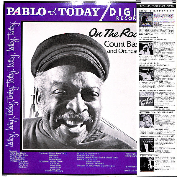 Count Basie And Orchestra* - On The Road (LP, Album)