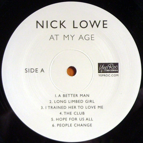 Nick Lowe - At My Age (LP)