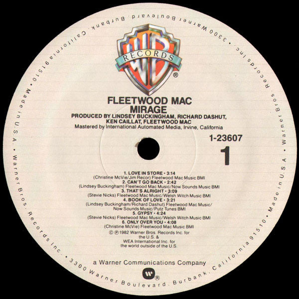 Fleetwood Mac - Mirage (LP, Album, Ltd, Qui)