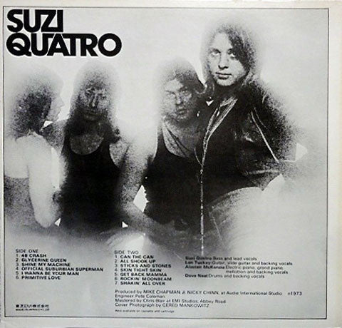 Suzi Quatro - Suzi Quatro (LP, Album, RE, Gat)