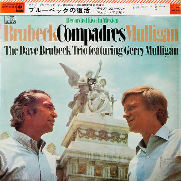 The Dave Brubeck Trio Featuring Gerry Mulligan - Compadres (LP, Album)