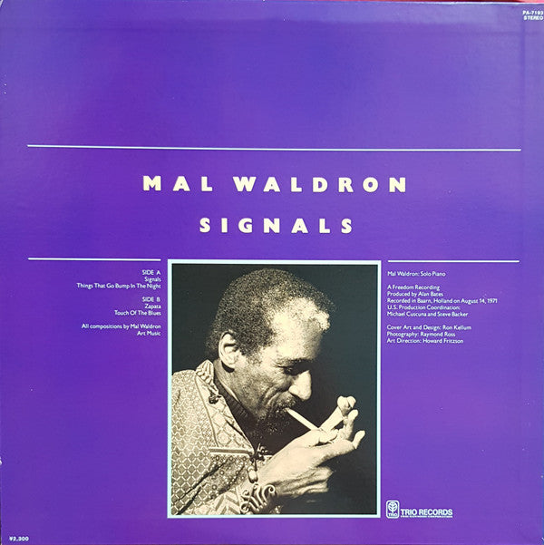 Mal Waldron - Signals (LP, Album)