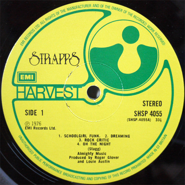 Strapps - Strapps (LP, Album)