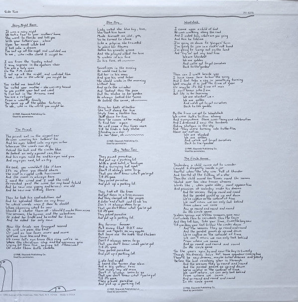 Joni Mitchell - Ladies Of The Canyon (LP, Album, RE, RM, 180)