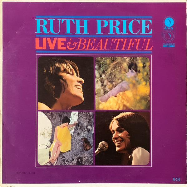 Ruth Price - Live & Beautiful (LP, Album, Mono)