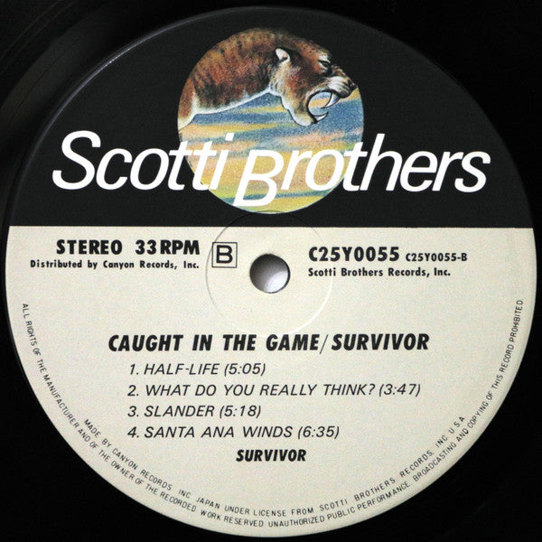 Survivor - Caught In The Game (LP, Album)