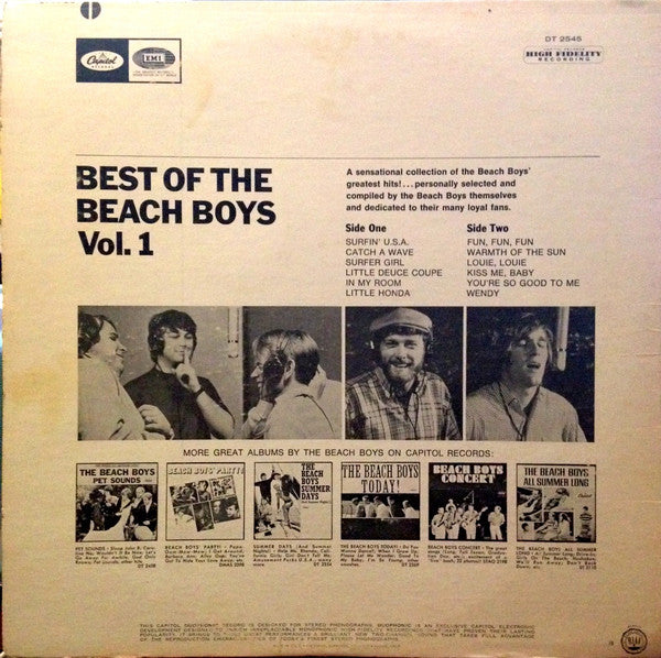 The Beach Boys - Best Of The Beach Boys (LP, Comp, RE, Duo)