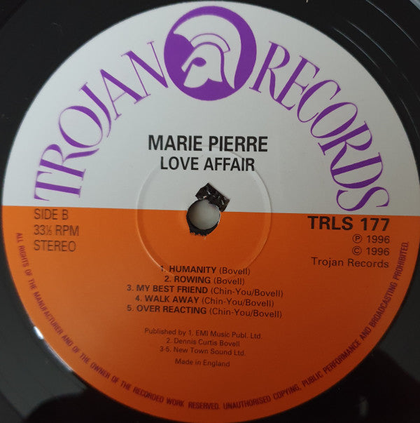 Marie Pierre - Love Affair (LP, RE)