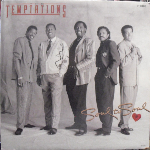 The Temptations - Soul To Soul (12"", Single)