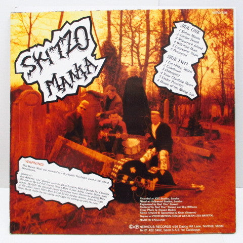 Skitzo (3) - Skitzo Mania (LP, Album)