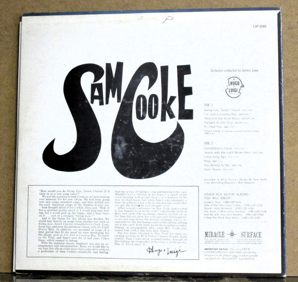 Sam Cooke - Sam Cooke  (LP, Album)