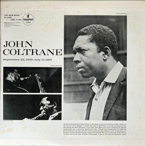 John Coltrane - Expression (LP, Album, RE)