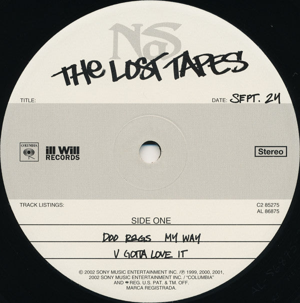 Nas - The Lost Tapes (2xLP, Album, Comp)