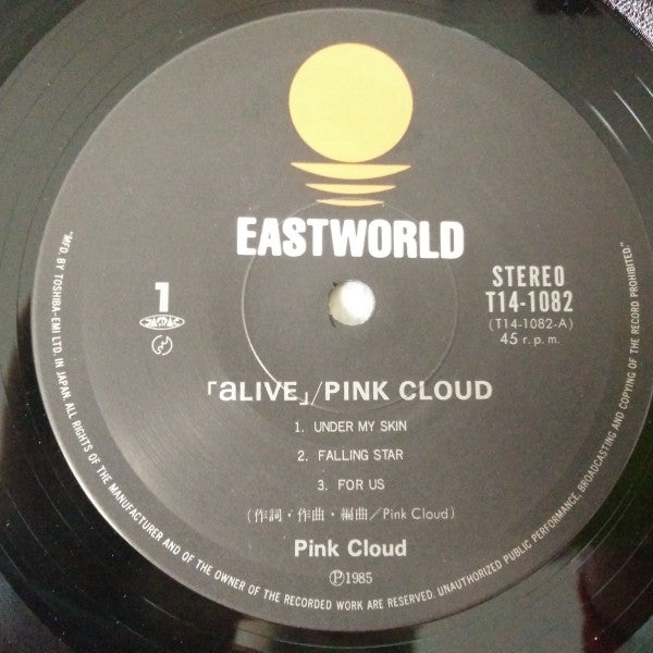 Pink Cloud (2) - Alive (12"", Album)