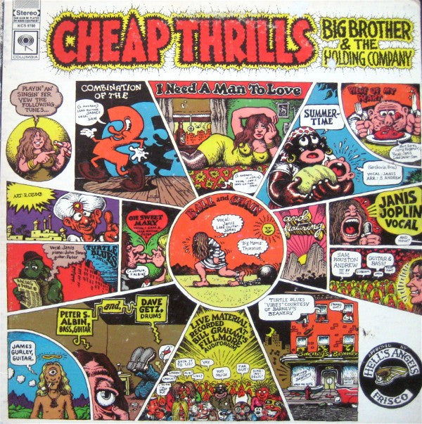 Big Brother & The Holding Company - Cheap Thrills (LP, Album, RP)