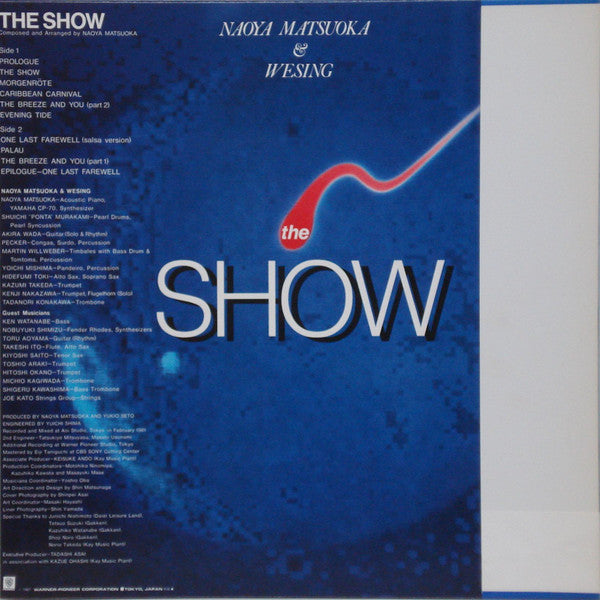 Naoya Matsuoka & Wesing - The Show (LP, Album, Ora)