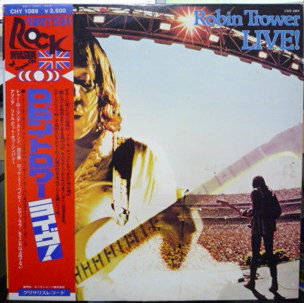 Robin Trower - Robin Trower Live! (LP, Album)