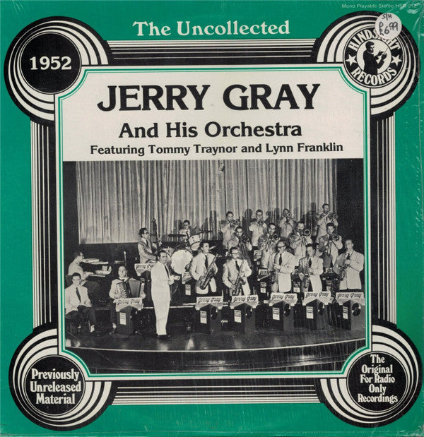 Jerry Gray And His Orchestra - The Uncollected 1949-50(LP)