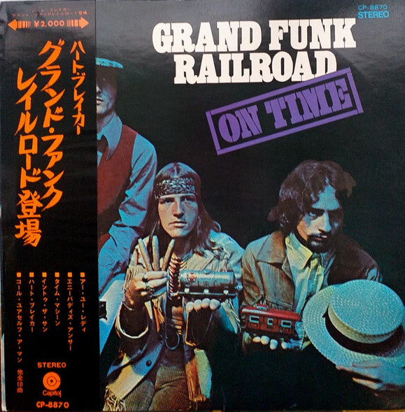 Grand Funk Railroad - On Time (LP, Album, Red)