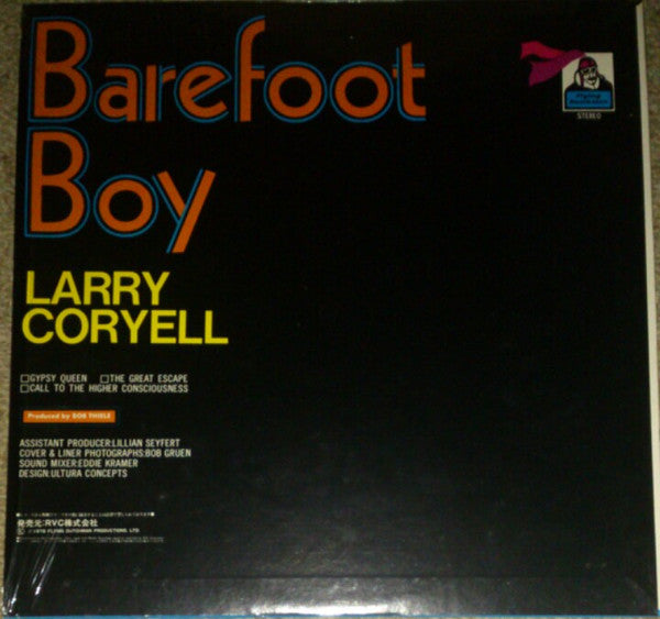 Larry Coryell - Barefoot Boy (LP, Album, Ltd, RE)