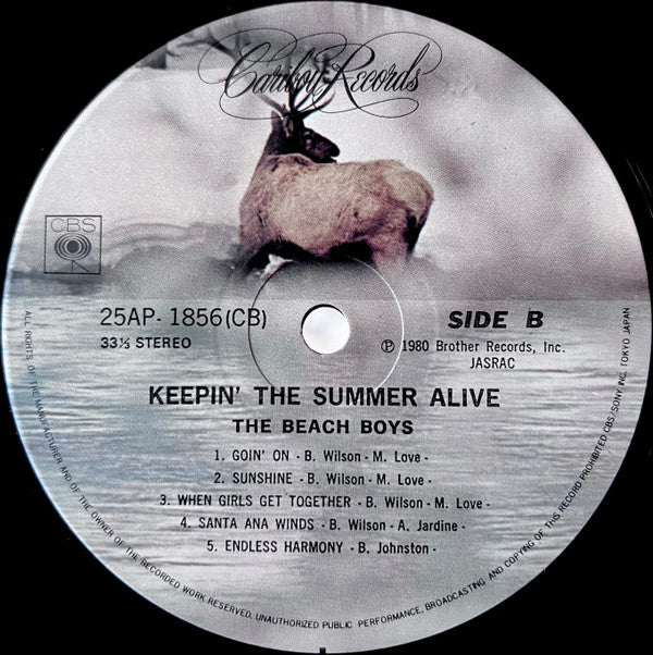 The Beach Boys - Keepin' The Summer Alive = キーピン・ザ・サマー(LP, Album)