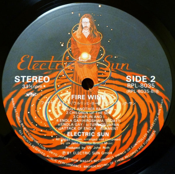 Electric Sun - Fire Wind (LP, Album)