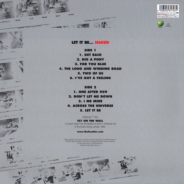 The Beatles - Let It Be... Naked (LP, Album + 7"", Mono, Mixed)