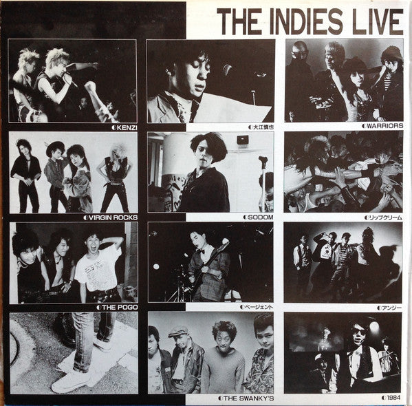 Various - The Indies Live Selection 86 To 87 (2xLP, Comp, Ltd)