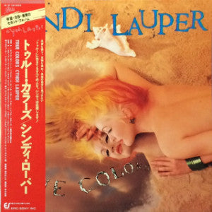 Cyndi Lauper - True Colors (LP, Album, Promo)