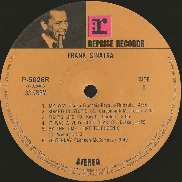Frank Sinatra - Frank Sinatra (2xLP, Comp)