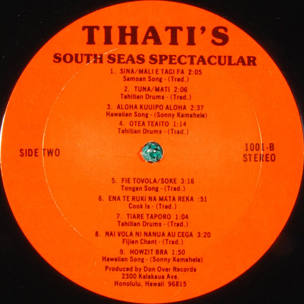 Unknown Artist - Tihati's South Seas Spectacular (LP, Comp, Red)