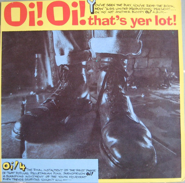 Various - Oi! Oi! That's Yer Lot! (LP, Comp, RE, Yel)