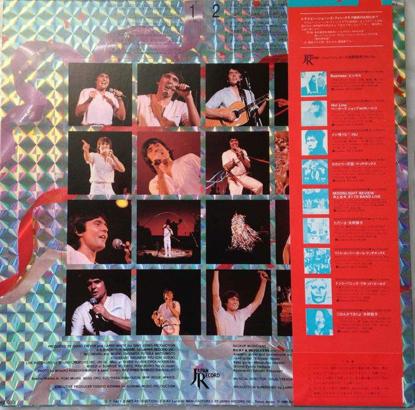 Davy Jones - Live In Japan (LP, Album)
