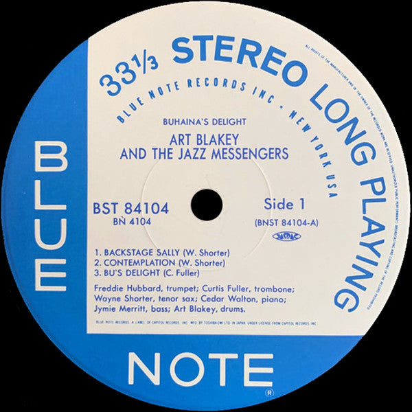 Art Blakey & The Jazz Messengers - Buhaina's Delight(LP, Album, Ltd...