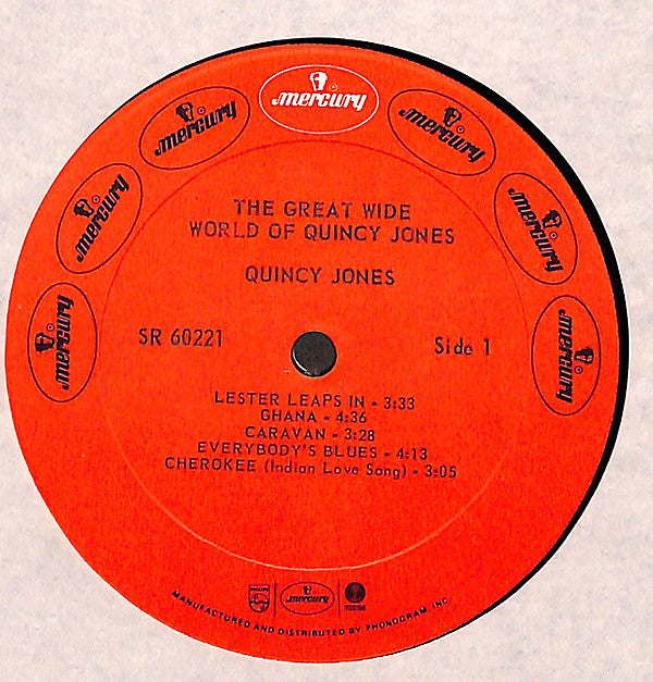 Quincy Jones - The Great Wide World Of Quincy Jones (LP, Album, RE)