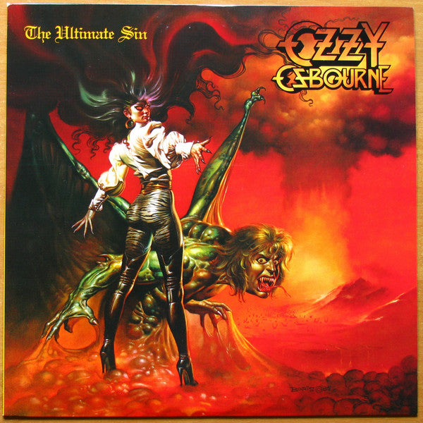 Ozzy Osbourne = オジー・オズボーン* - The Ultimate Sin = 罪と罰 (LP, Album)