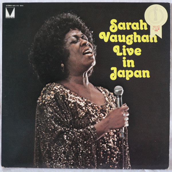 Sarah Vaughan - Live In Japan (2xLP, Gat)