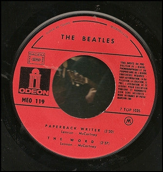 The Beatles - Paperback Writer (7"", EP, RE)