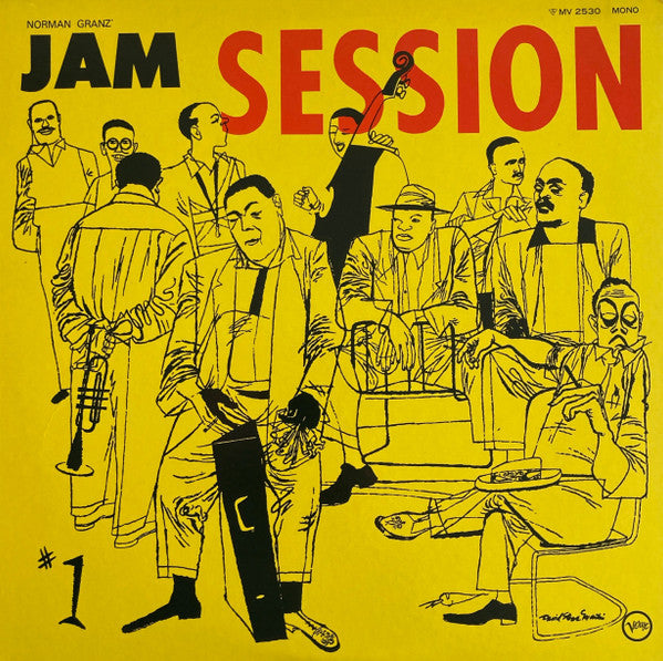 Various - Norman Granz' Jam Session #1 (LP, Album, Mono, RE)
