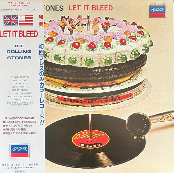 The Rolling Stones - Let It Bleed (LP, Album, RE, Blu)