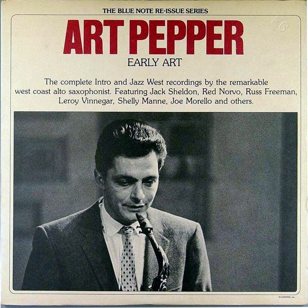 Art Pepper - Early Art (2xLP, Comp, Mono)