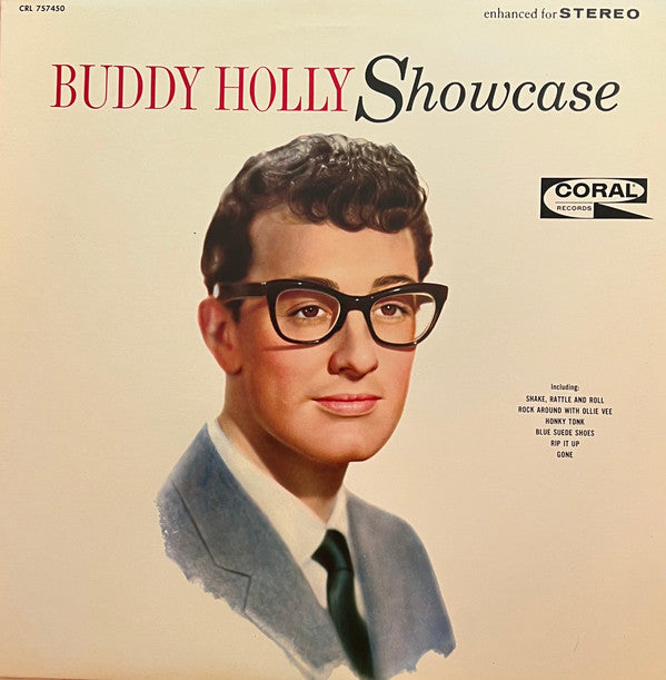 Buddy Holly - Showcase (LP, Album, RE)
