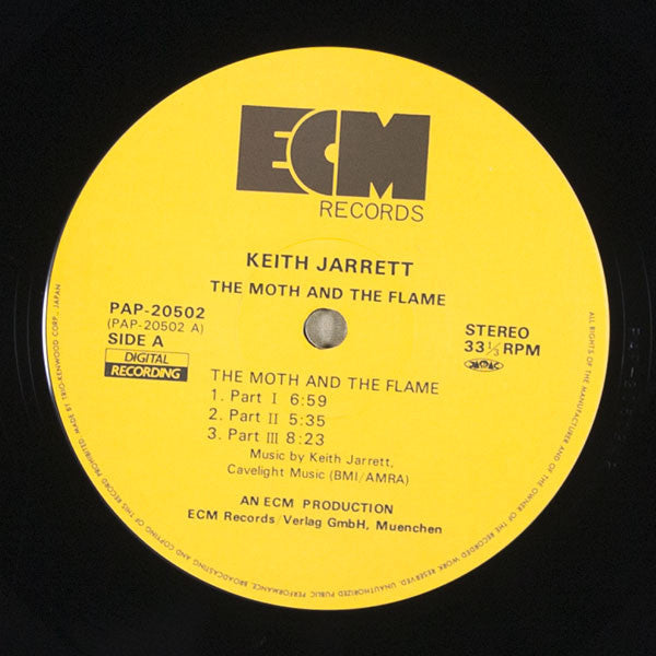 Keith Jarrett - Invocations / The Moth And The Flame(2xLP, Album, Gat)
