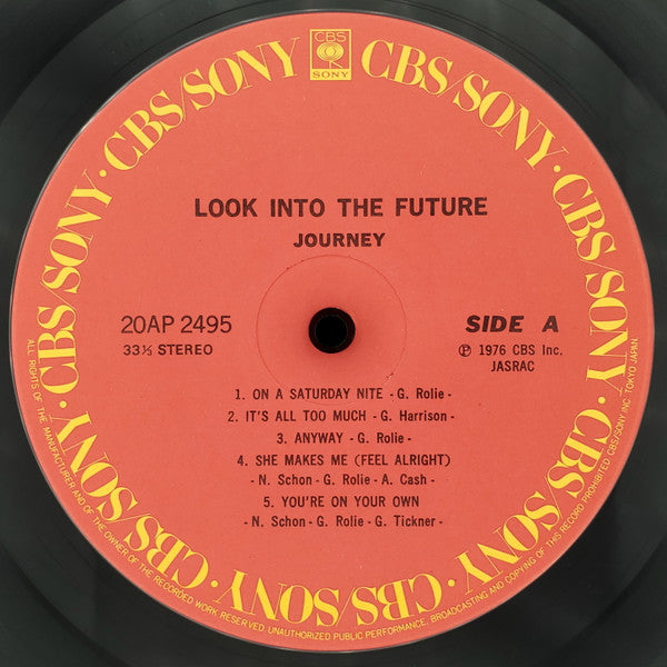Journey - Look Into The Future (LP, Album, RE)