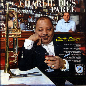 Charlie Shavers - Charlie Digs Paree (LP, Album, Mono)