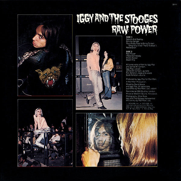 The Stooges - Raw Power (LP, Album, RE)