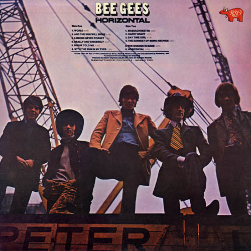 Bee Gees - Horizontal (LP, Album, RE)