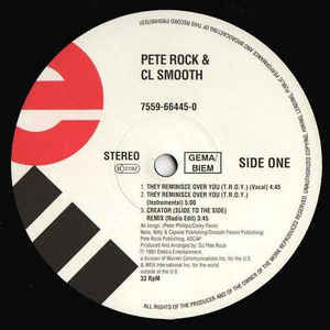 Pete Rock & C.L. Smooth - They Reminisce Over You (T.R.O.Y.)(12", RP)