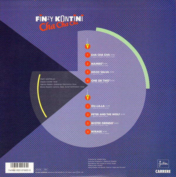 Finzy Kontini - Cha Cha Cha (LP, Album)