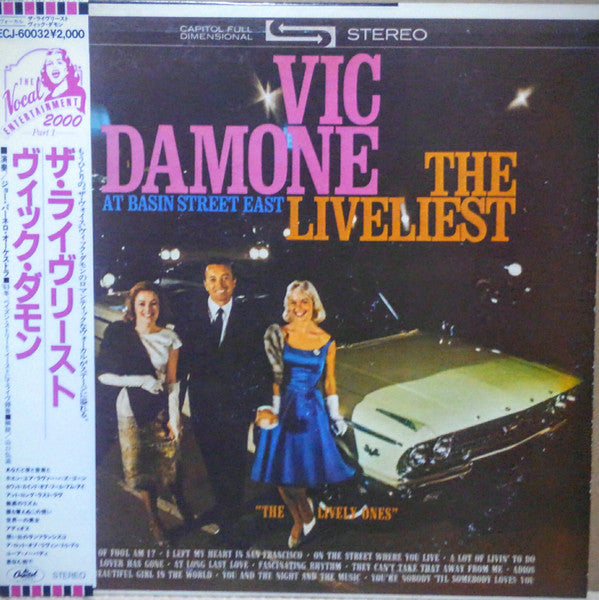 Vic Damone - The Liveliest At Basin Street East (LP, Album)